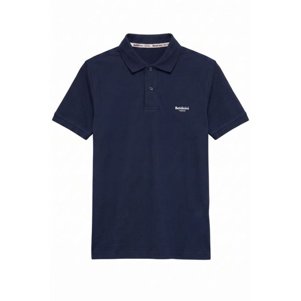 Baldinini Trend Blue Cotton Men's Men's Polo-Shirt